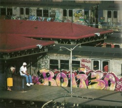 isaacsidel:  Two ways to be transported into Bronx of the 80s: Visit the linked page for artwork like this OR read any of Jerome Charyn’s Isaac Sidel crime novels.  Better yet - do both! 