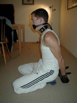 An effective way to store and display an enslaved chav when not being used. 