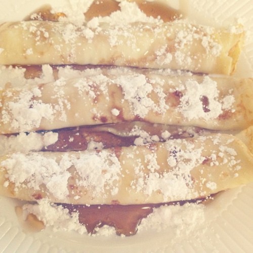 What diet? #imissfrance #crepes #somuchlove (Taken with Instagram)