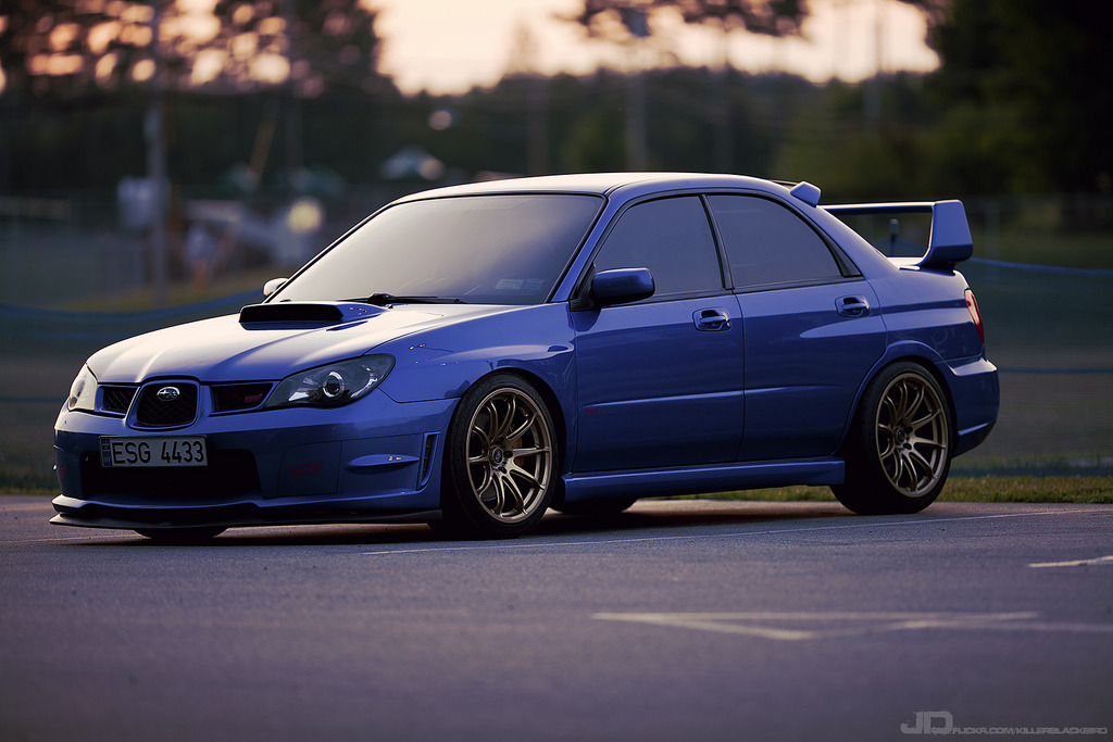 automotivated:  2006 Subaru STI (by -KillerBlackbird-)