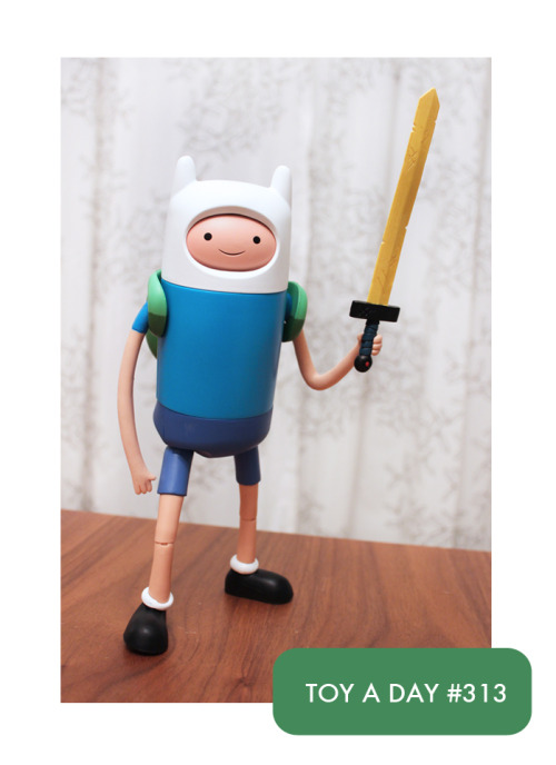 A TOY A DAY FROM MY COLLECTION
Adventure TIme 10" Deluxe Finn with changing faces