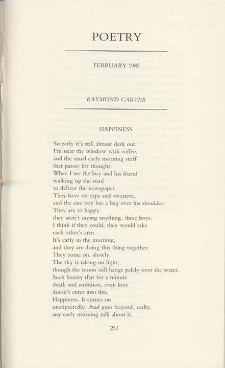 luz-natural:Raymond Carver