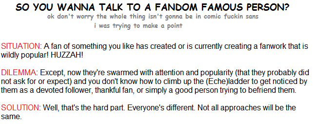 moonkistforlife:  But here are some key things we all should remember: Do not idol-worship
