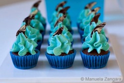 gastrogirl:  mini chocolate and vanilla shark