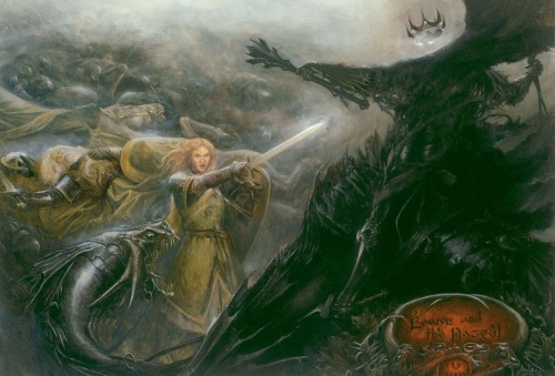 stoneofthehapless:‘Begone foul dwimmerlaik, lord of carrion! Leave the dead in peace!’ A cold voic