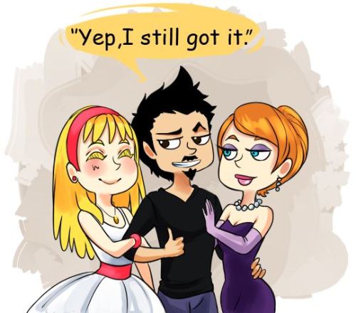 tonystarkrules:  When Tony lost his “Playboy” title just because of Gods with Awesome Hairs 