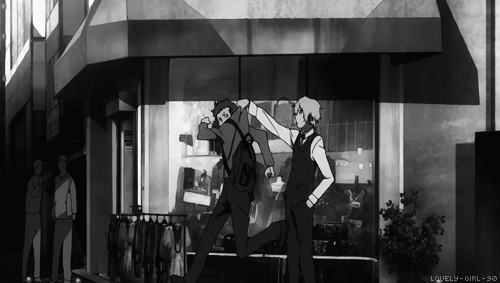 06 gifs of Shizuo Heiwajima (Episode 09)