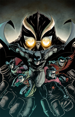 dammitheni:  Batman family NIGHT OF OWLS colored by ~Dany-Morales 