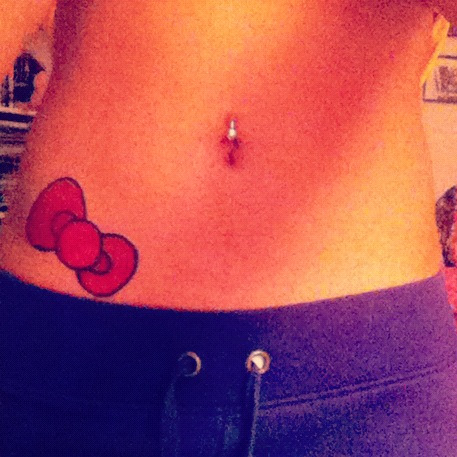 Hello kitty tattoo