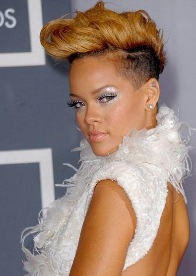 shaved mohawk hairstyles for women