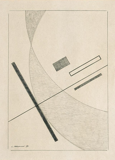 quincampoix:  Luigi Veronesi, Composizione, 1977