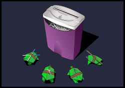 batjames:  Turtles vs Shredder    DAFUQ?! LULZ