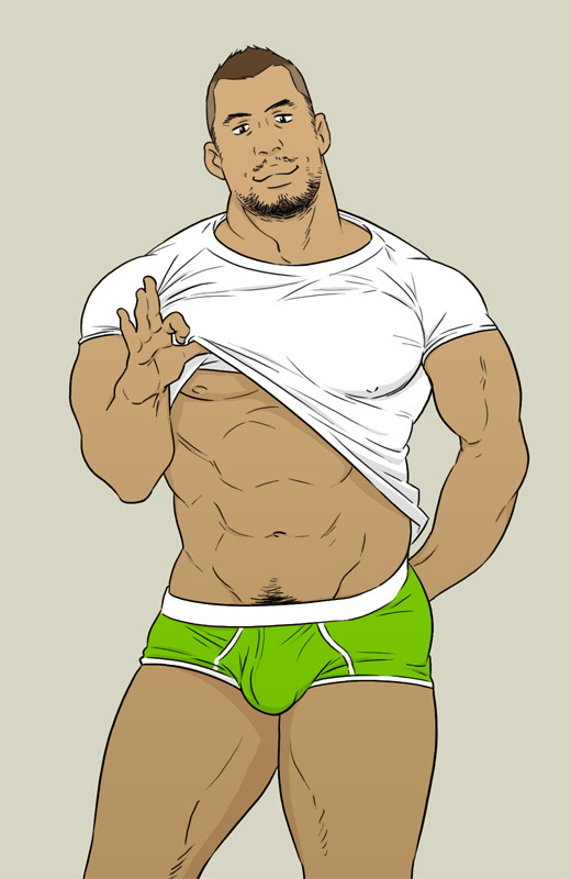 ilikethebara:  白T by:  村田ポコ 
