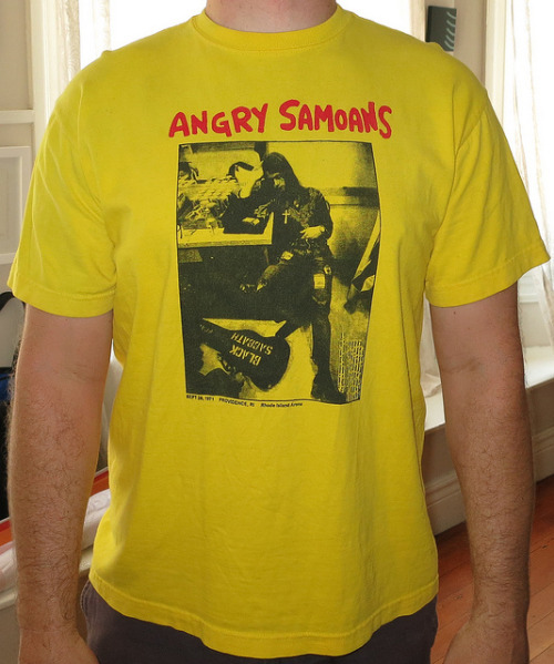 Day #385 Angry Samoans - Black Sabbath
Color: Yellow
Brand: Cheetah
Source: I’m not sure how many of you are familiar with the Angry Samoans or not but I love em. Oddly enough i know nothing about them. I listened to them on countless skateboard...