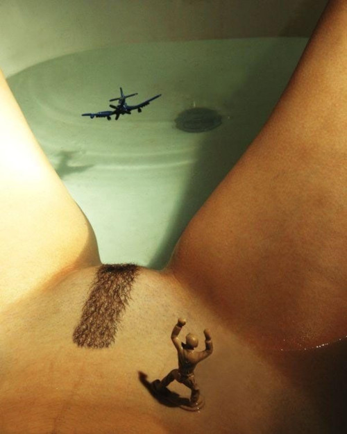 sexzineblog: Clear for landing…
