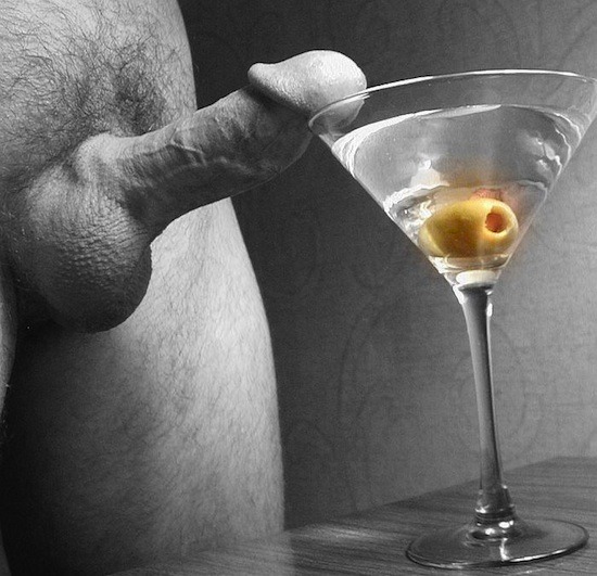 Bartender! I want a DIRTY Martini