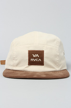 RVCA The Cord Richie Hat in Brown    follow 5-panel-caps.tumblr.com/ for more 