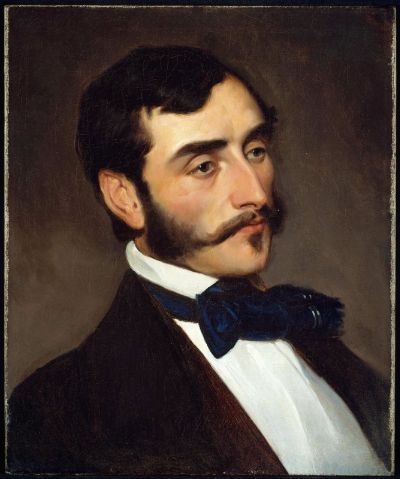 the-paintrist:   Emanuel Leutze, Portrait of  William Morris Hunt, c.1845  Portrait