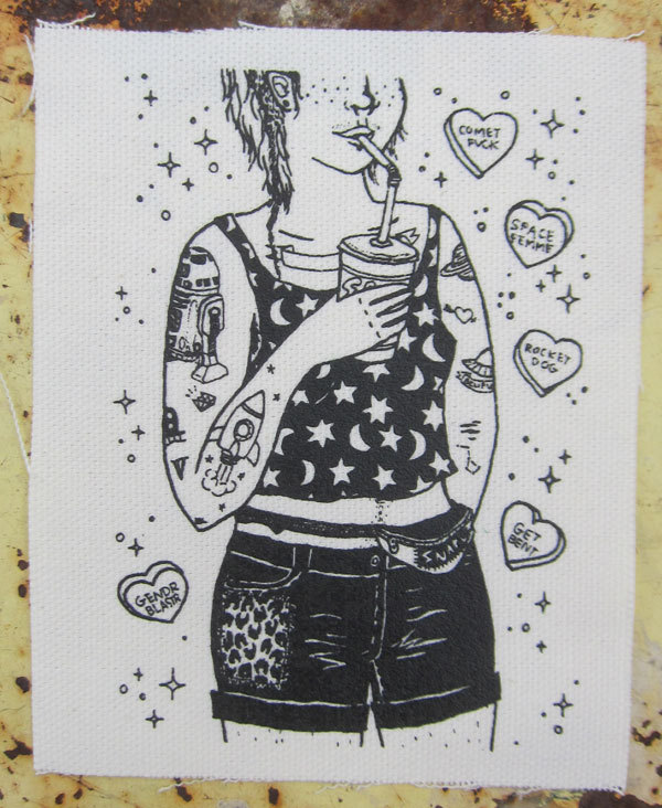 alittlepinkbow:  silversprocket:  Patches are ready! http://silversprocket.gostorego.com/otherstuff/pins.html?limit=all