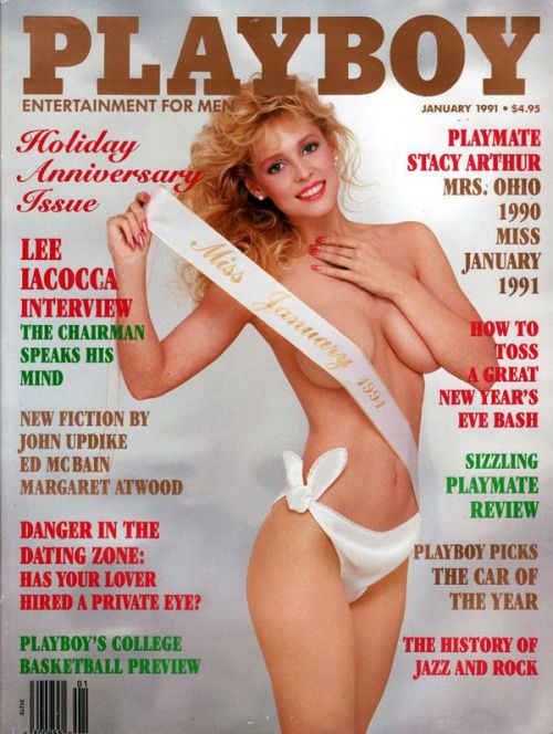 Covergirl Stacy Arthur, one of the loveliest women to grace Playboy’s cover.