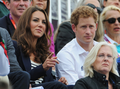 royalwatcher: Members of the British Royal Family cheer on Zara Phillips and other athletes in Grea