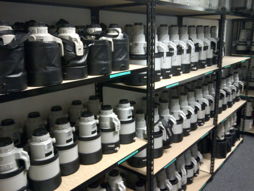 Canon Professional Service office at the 2012 London Olympics CPS members may borrow any of these bodies and lenses during the olympics.