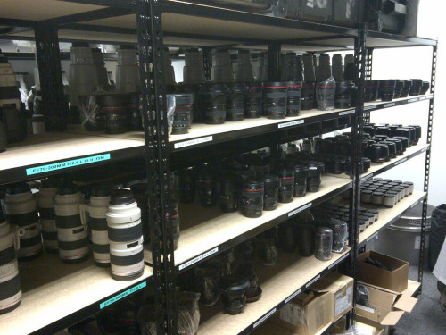 Canon Professional Service office at the 2012 London Olympics CPS members may borrow any of these bodies and lenses during the olympics.