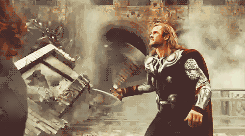 spielende:  captain-sherlock-mcdoctor-pants:  mavericktrickster:  WHY IS THIS SO FUNNY  COOL GIRLS DON’T LOOK AT FLYING NORSE GODS.  I DON’T USE MY HAIR DRYER ANYMORE SINCE I MET FLYING NORSE GOD.  Garnier Fructis