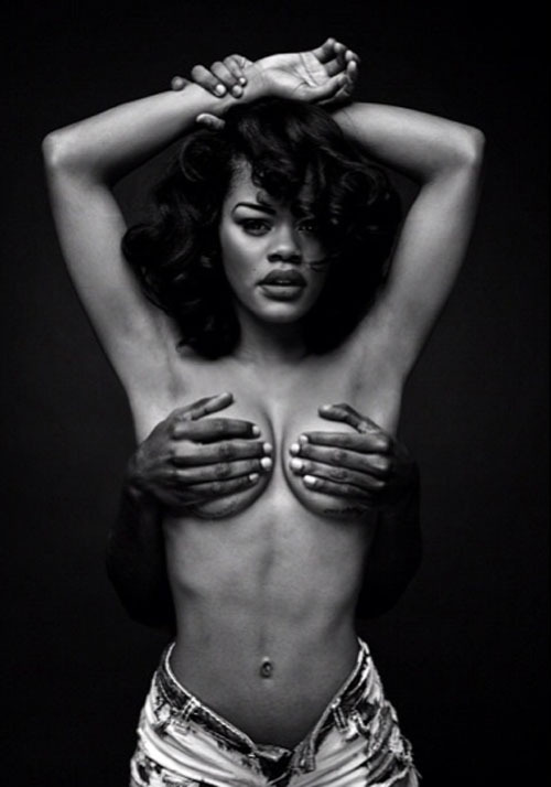 Porn photo curvesincolor:  Teyana Taylor is no Janet