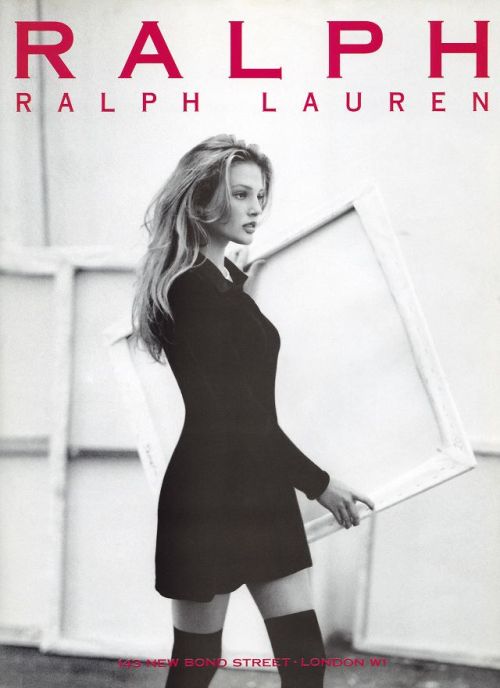 vogue-fi: supermodelshrine: Bridget for Ralph Lauren, 1993 Vogue-fi.tumblr.com