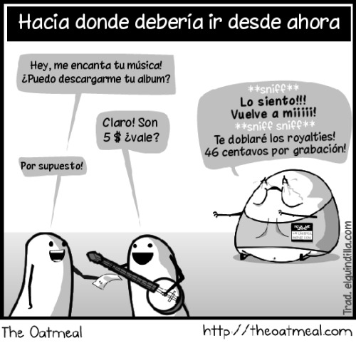 Industria musical: antes vs ahora La verdad es que antes de la existencia de internet y con la obligatoriedad de darle soporte físico a la música, las discográficas eran ESENCIALES para difundir la música por el mundo. Ahora ven que pierden sentido,
