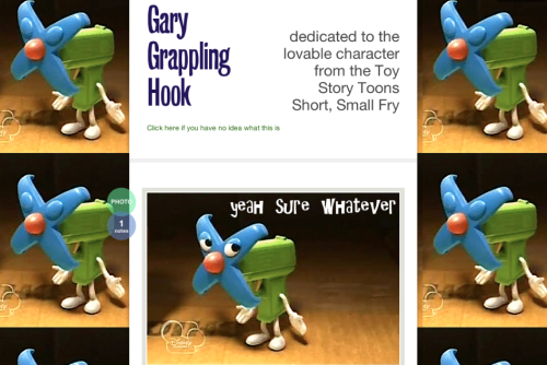 Gary Grappling Hook — A New Theme Folks! Wow I really need to brush up