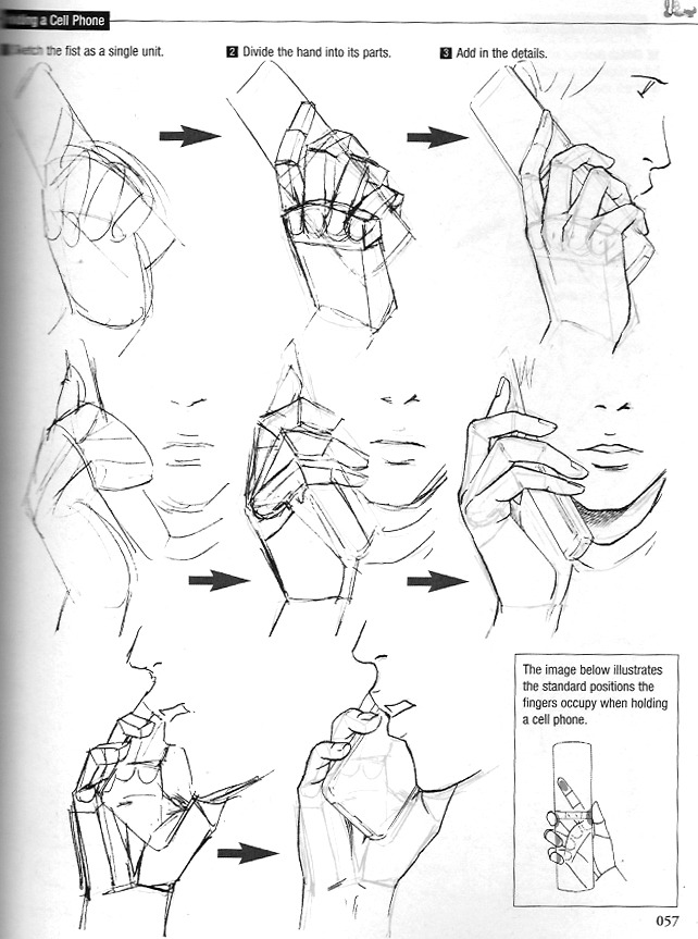 fungii:  The book does have a basic breakdown of the hands, but I felt that references