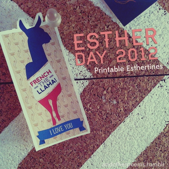 andotherpoems:  August 3rd is Esther Day What is Esther Day?&ldquo;Esther Day