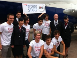 onedirection:  Come fly with 1D!