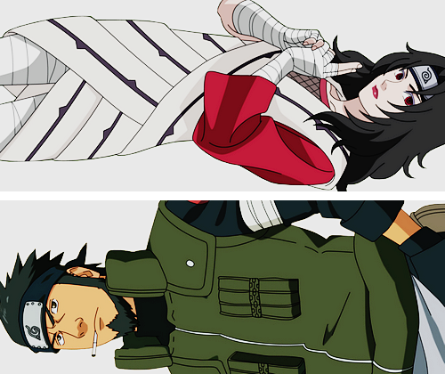 hanae-ichihara:    Kakashi / Gai / Kurenai / Asuma - Edit by | ★   