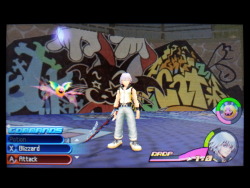 This game has very nice areas so far. I like the graffiti.