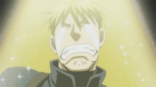 nawtsu:   30 Day Fullmetal Alchemist Challenge ~Brotherhood Only Day 6 - A Minor Character That You Love The Most: Jean Havoc  Mr. Jean. Havoc. How can I not love him?? :3  And he’s so fucking HAAAWWT!
