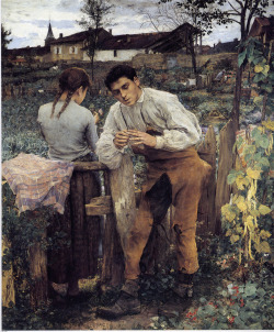 pmikos:  Jules Bastien-Lepage: Village Love