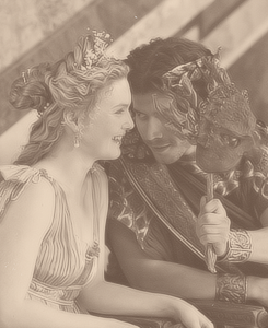 Holliday Grainger and Francois Arnaud: Lucrezia and Cesare Borgia, Season 1 and 2.