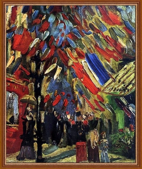 crazypluralworld:VINCENT VAN GOGHTHE 14TH OF JULY, 1886