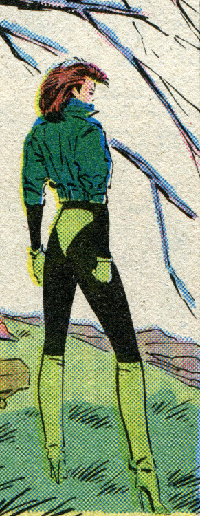 Rogue - Art by Mark Silvestri & Dan Green (1987).