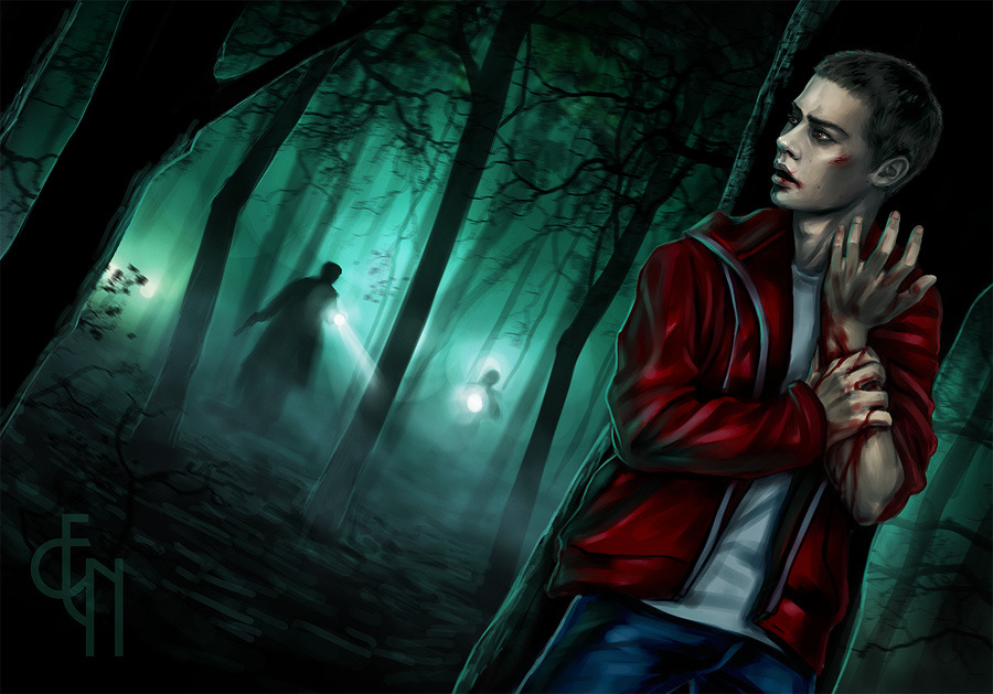 eneada:  This is illustration for an amazing incredible fic in Russian. &copy;