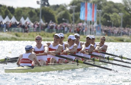 Canadian rowers score silver at the London Olympics ~