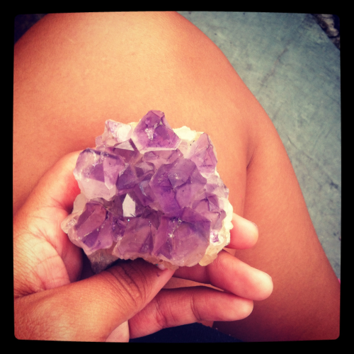 Emotionally, amethyst can help heal personal losses and grief. Amethyst has a gently sedative energy