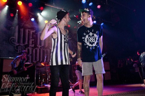shannonbenannenphoto:A little preview of We Came As Romans from last night (Feat. Hance Alligoo