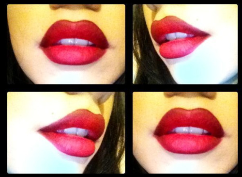 XXX  nothing like rosey red lips :) photo