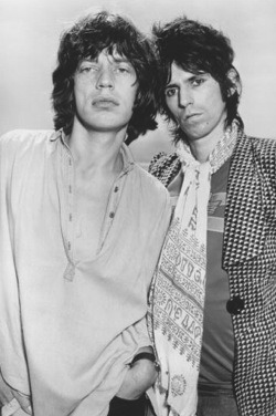 voodoolounge:  The Glimmer Twins through the years. 