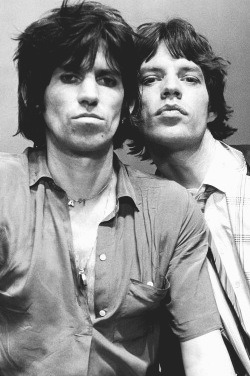 voodoolounge:  The Glimmer Twins through the years. 