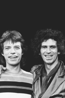 voodoolounge:  The Glimmer Twins through the years. 
